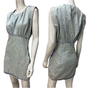 S ZARA Denim Mini Dress